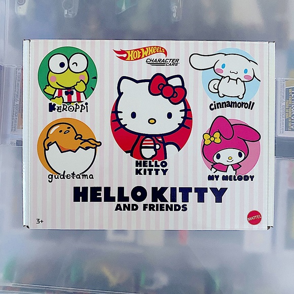 Hello Kitty and Friends x Hot Wheels Character Cars - 5 car set & collector box - Picture 6 of 7